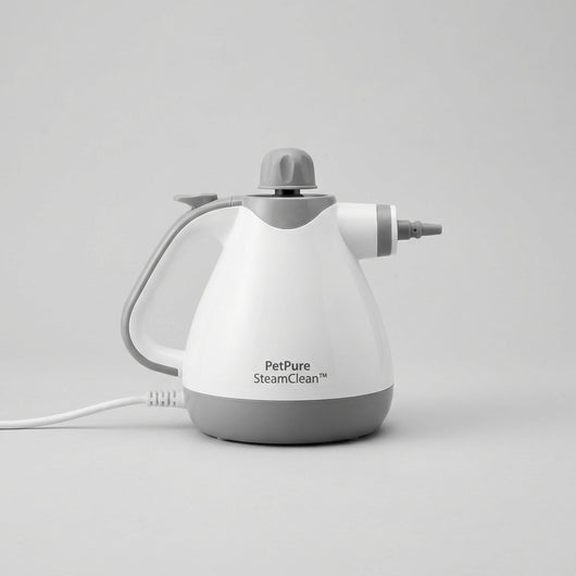 Remove dog odours with handheld Steam Cleaner